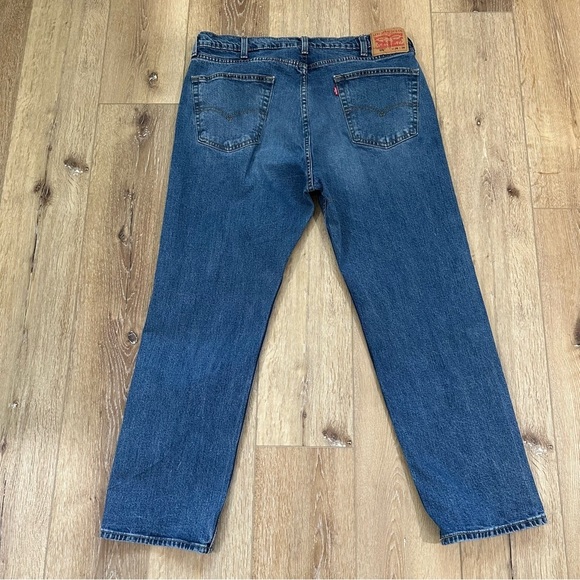 Levi's 505 Men's Zipper Fly Straight Leg Relaxed Fit Jeans Size 38" x 29" GUC - Picture 8 of 8